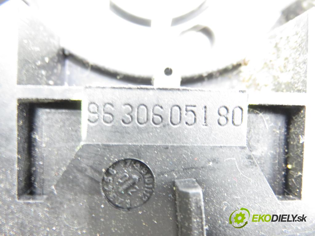 CITROEN XSARA PICASSO (N68) MINIVAN 2001 85,00 1.8 16V - 6FZ (EW7J4) 1749,00 páčka/prepínač 9630605180 ; 34394302