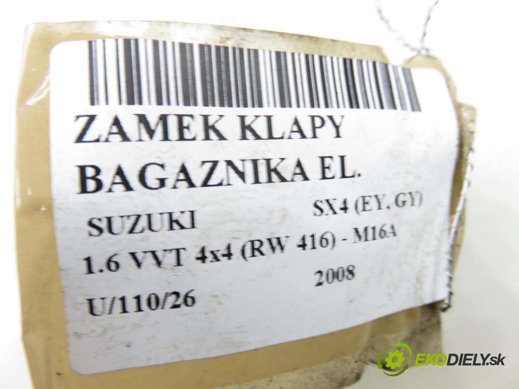 SUZUKI SX4 (EY, GY) CROSSOVER 2008 79,00 1.6 VVT 4x4 (RW 416) 107 - M16A 1586,00 zámok dverí kufor EL.