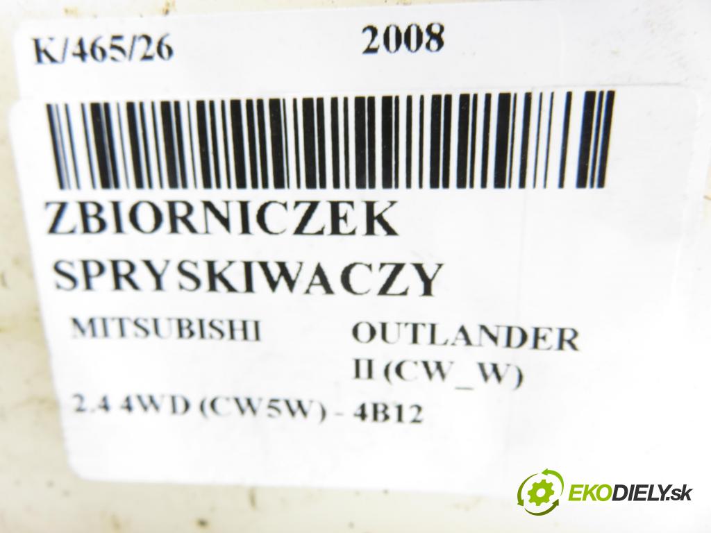 MITSUBISHI OUTLANDER II (CW_W) SUV 2008 125,00 2.4 MIVEC 4WD (CW5W) - 4B12 2360,00 Nádržka ostrekovačov  (Kľučka dverí ostatné)