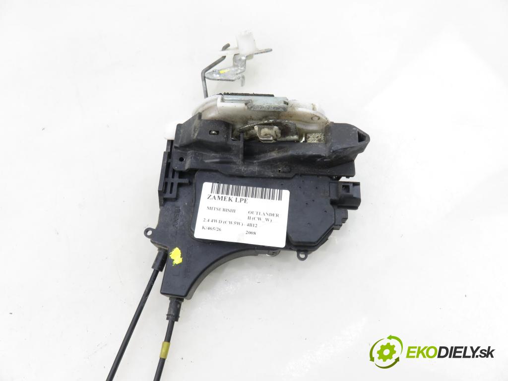 MITSUBISHI OUTLANDER II (CW_W) SUV 2008 125,00 2.4 MIVEC 4WD (CW5W) - 4B12 2360,00 zámok