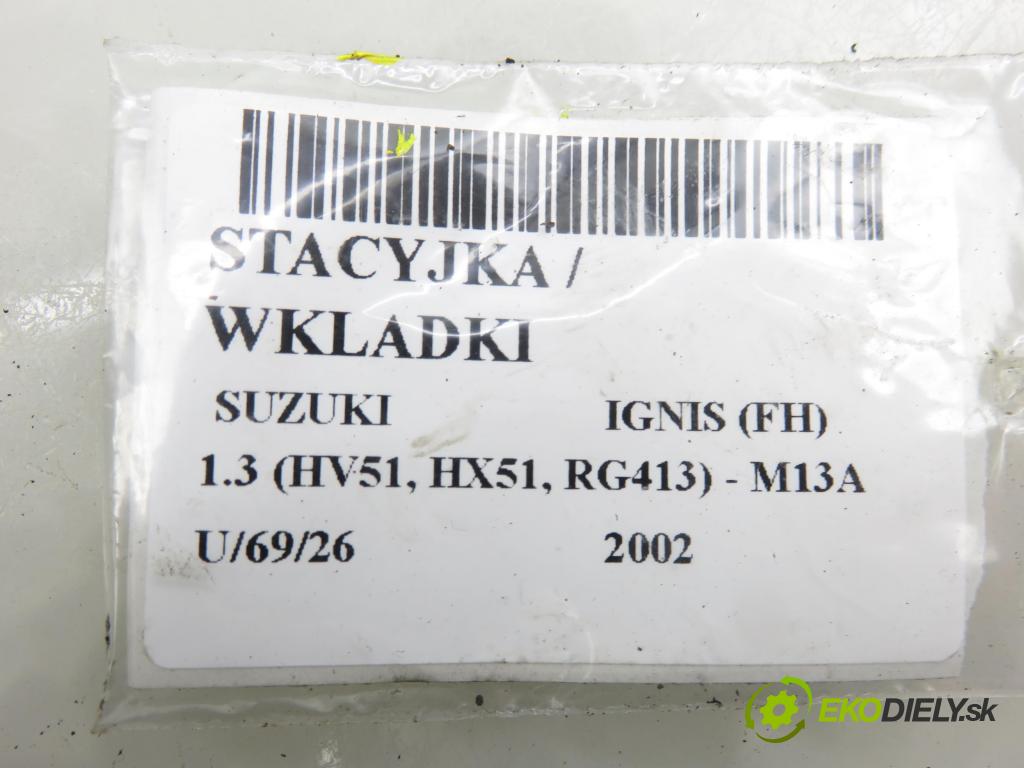 SUZUKI IGNIS (FH) HB 2002 61,00 1.3 (HV51, HX51, RG413) - M13A 1328,00 spinačka / zámky 3397080G01