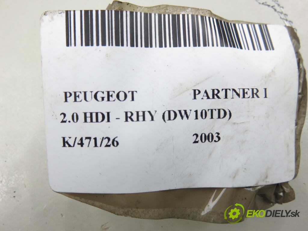 PEUGEOT PARTNER Combispace (5F) KOMBIVAN 2003 66,00 2.0 HDI - RHY (DW10TD) 1997,00 RELÉ: JÚN: MHG16
