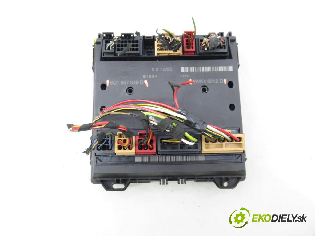 SKODA FABIA I (6Y2) HB 2005 55,00 1.4 16V - BKY 1390,00 MODUL komfortu 6Q1937049D ; 5WK48212D