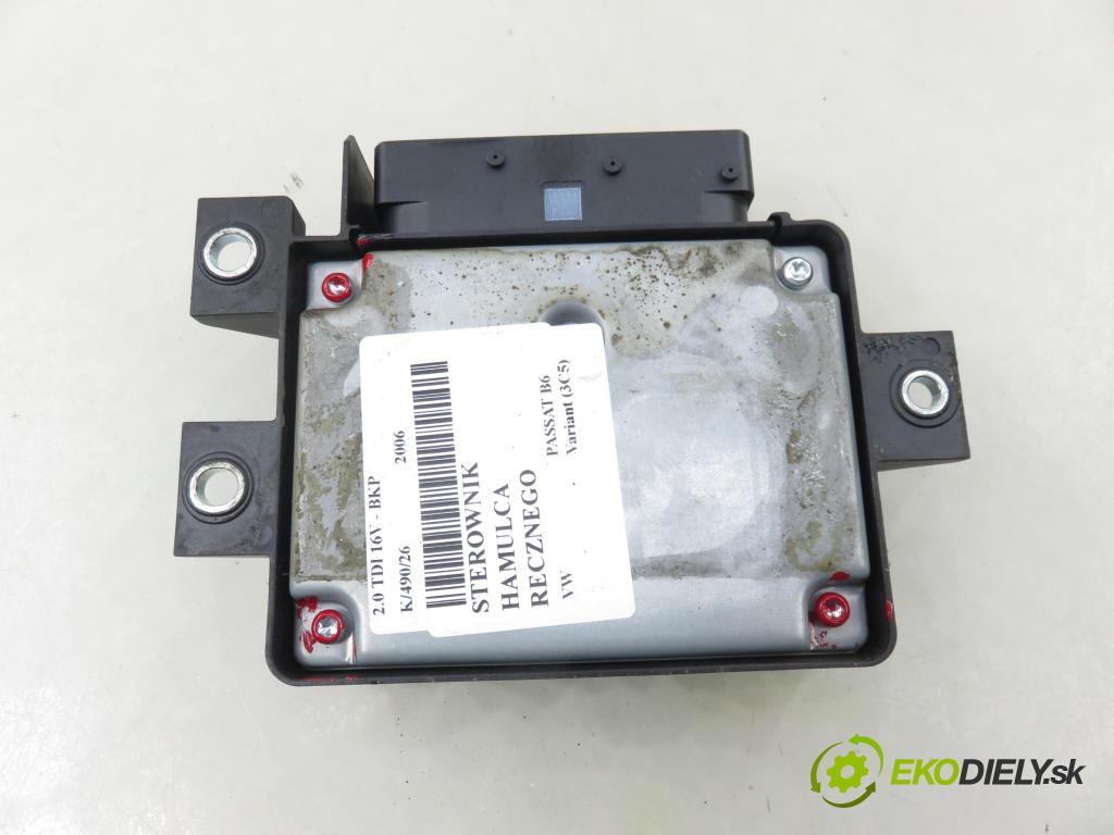 VW PASSAT B6 Variant (3C5) KOMBI 2006 103,00 2.0 TDI 16V - BKP 1968,00 Riadiaca jednotka brzdy MANUÁLNY: 3C0907801J ; 16887301A