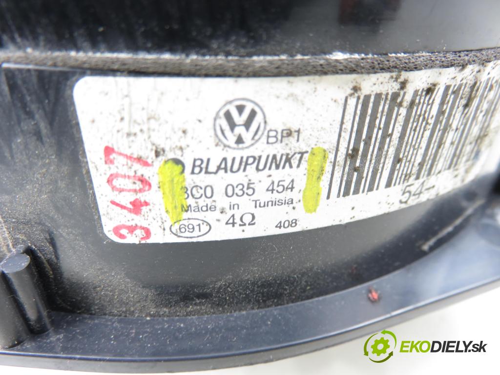 VW PASSAT B6 Variant (3C5) KOMBI 2006 103,00 2.0 TDI 16V - BKP 1968,00 reproduktor Dvere 3C0035454