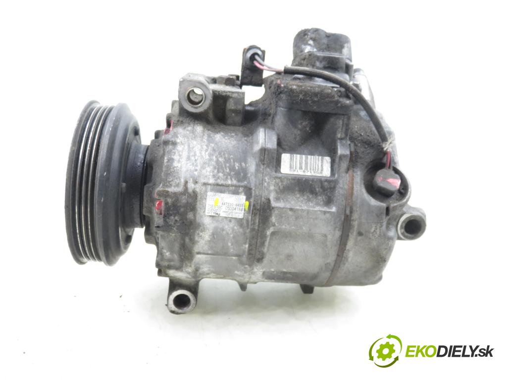 AUDI A4 (8E2, B6) SEDAN 2002 74,00 1.9 TDI PD 101 - AVB 1896,00 KOMPRESOR: klimatizácie 4472208403 (Kompresor klimatizácie)