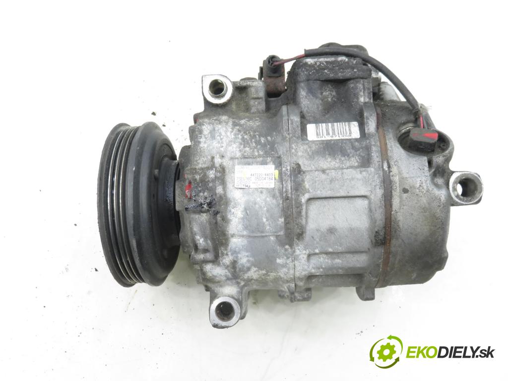 AUDI A4 (8E2, B6) SEDAN 2002 74,00 1.9 TDI PD 101 - AVB 1896,00 KOMPRESOR: klimatizácie 4472208403 (Kompresor klimatizácie)
