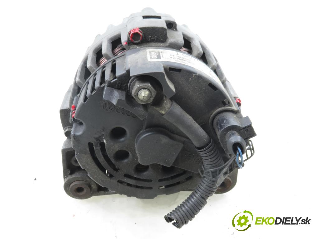 AUDI A4 (8E2, B6) SEDAN 2002 74,00 1.9 TDI PD 101 - AVB 1896,00 Alternátor 028903029T (Alternátor)