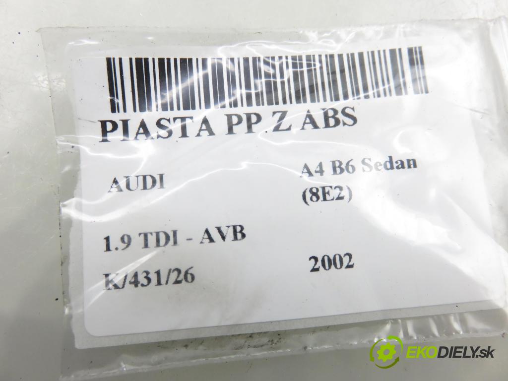 AUDI A4 (8E2, B6) SEDAN 2002 74,00 1.9 TDI PD 101 - AVB 1896,00 náboj PP ABS