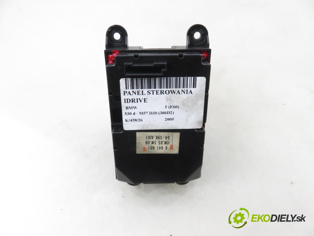 BMW 5 (E60) SEDAN 2005 0,00 530 d - M57 D30 (306D2) 2993,00 Panel ovládania IDRIVE 6941801