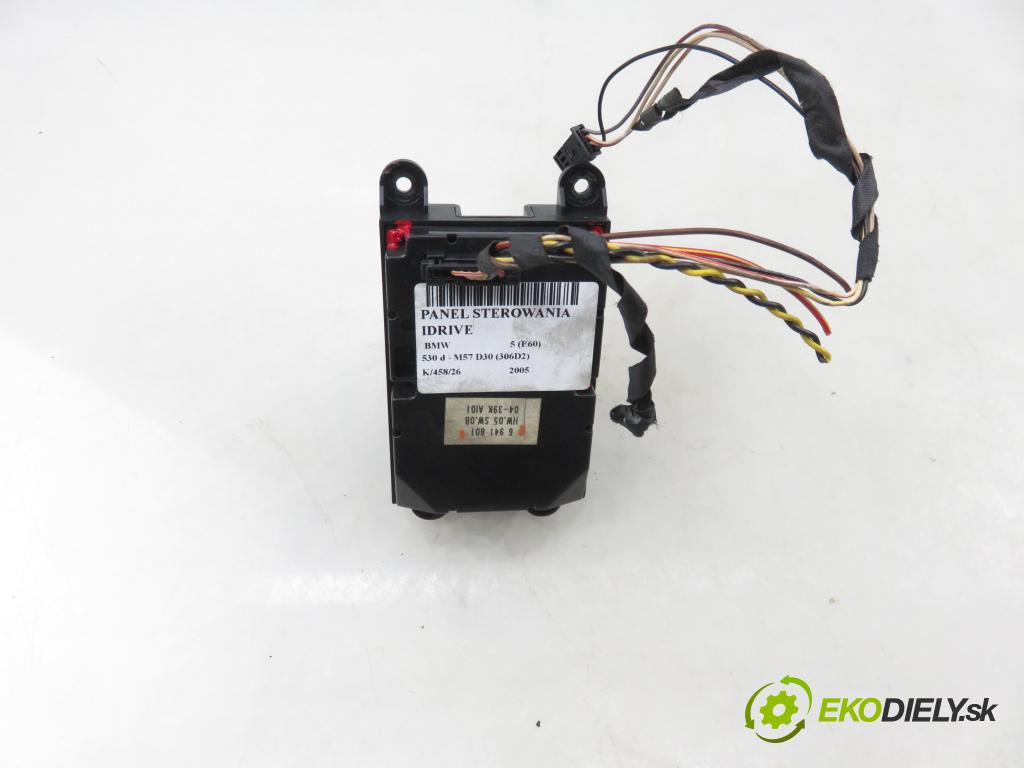 BMW 5 (E60) SEDAN 2005 0,00 530 d - M57 D30 (306D2) 2993,00 Panel ovládania IDRIVE 6941801