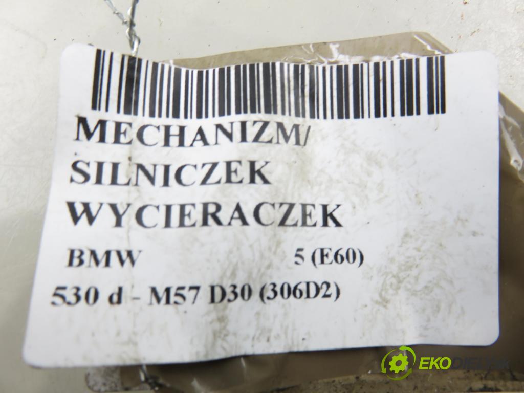 BMW 5 (E60) SEDAN 2005 0,00 530 d - M57 D30 (306D2) 2993,00 Motorček stieračov predný 19SKV027