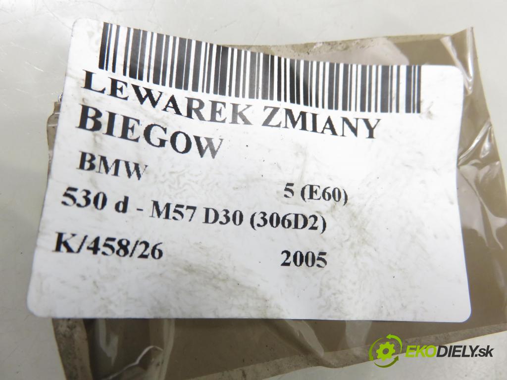 BMW 5 (E60) SEDAN 2005 0,00 530 d - M57 D30 (306D2) 2993,00 ZVEDÁK: 7522144