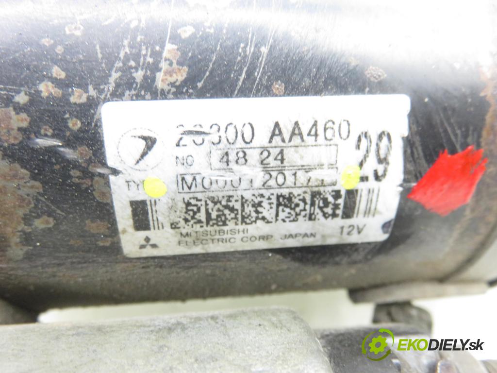 SUBARU IMPREZA kombi (GG) KOMBI 2005 123,00 2.5 167 2457,00 Štartér M000T20171 (Štartér)