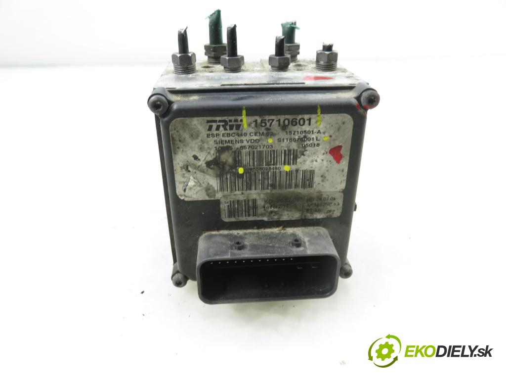 PEUGEOT 407 SW (6E_) KOMBI 2003 80,00 1.6 HDi 110 - 9HZ (DV6TED4) 1560,00 Pumpa ABS 9658028480 ; 15710601 ; S118676001L (Pumpa ABS)