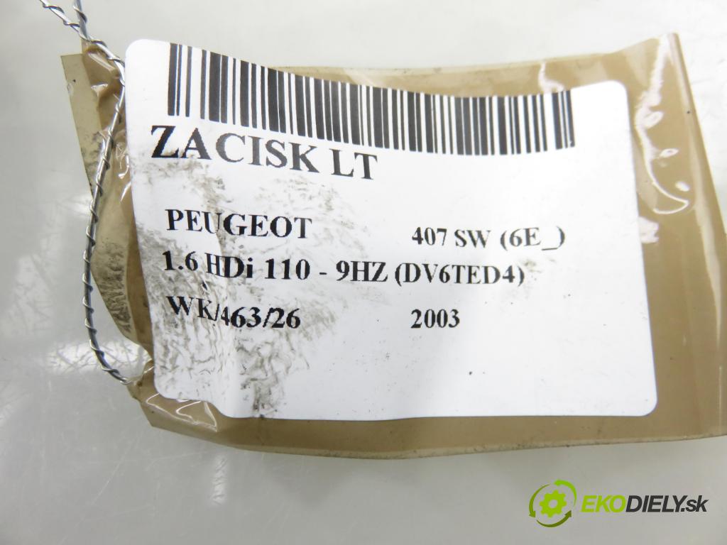 PEUGEOT 407 SW (6E_) KOMBI 2003 80,00 1.6 HDi 110 - 9HZ (DV6TED4) 1560,00 Brzdič strmeň LT