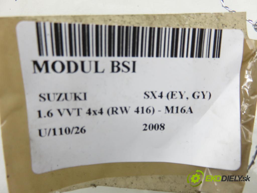 SUZUKI SX4 (EY, GY) CROSSOVER 2008 79,00 1.6 VVT 4x4 (RW 416) 107 - M16A 1586,00 MODUL BSI 3677079J70