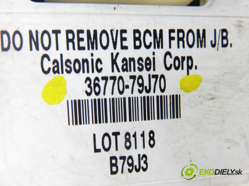 SUZUKI SX4 (EY, GY) CROSSOVER 2008 79,00 1.6 VVT 4x4 (RW 416) 107 - M16A 1586,00 MODUL BSI 3677079J70