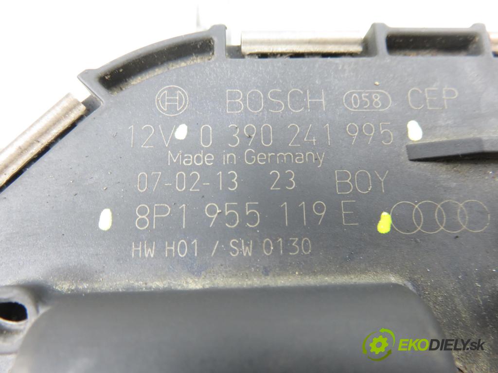 AUDI A3 (8P1) HB 2003 77,00 1.9 TDI PD 105 - BKC 1896,00 Motorček stieračov 8P1955119E ; 0390241995 ; 8P1955023F
