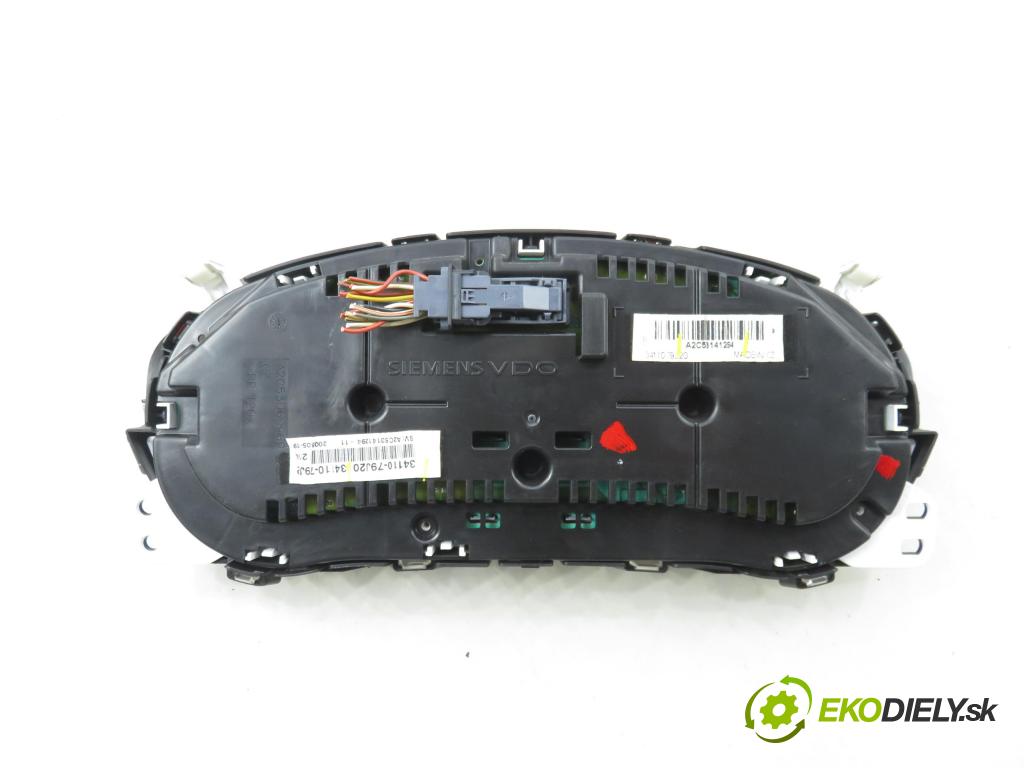 SUZUKI SX4 (EY, GY) CROSSOVER 2008 79,00 1.6 VVT 4x4 (RW 416) 107 - M16A 1586,00 Prístrojovka elektrický 3411079J20 ; A2C53141294