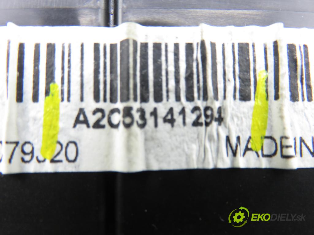 SUZUKI SX4 (EY, GY) CROSSOVER 2008 79,00 1.6 VVT 4x4 (RW 416) 107 - M16A 1586,00 Prístrojovka elektrický 3411079J20 ; A2C53141294