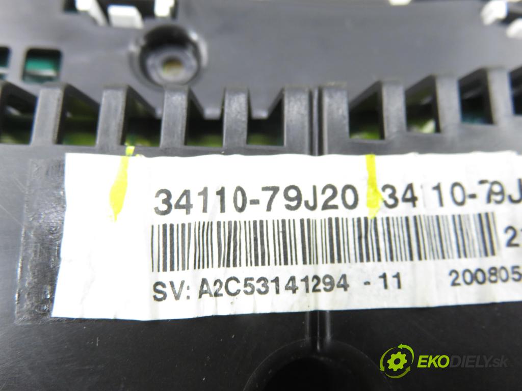 SUZUKI SX4 (EY, GY) CROSSOVER 2008 79,00 1.6 VVT 4x4 (RW 416) 107 - M16A 1586,00 Prístrojovka elektrický 3411079J20 ; A2C53141294