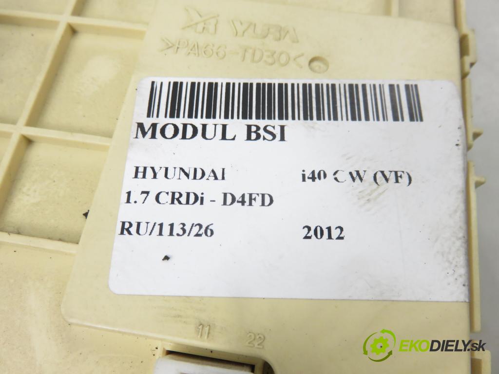 HYUNDAI i40 CW (VF) KOMBI 2012 100,00 1.7 CRDi 136 - D4FD 1685,00 MODUL BSI 919503Z010