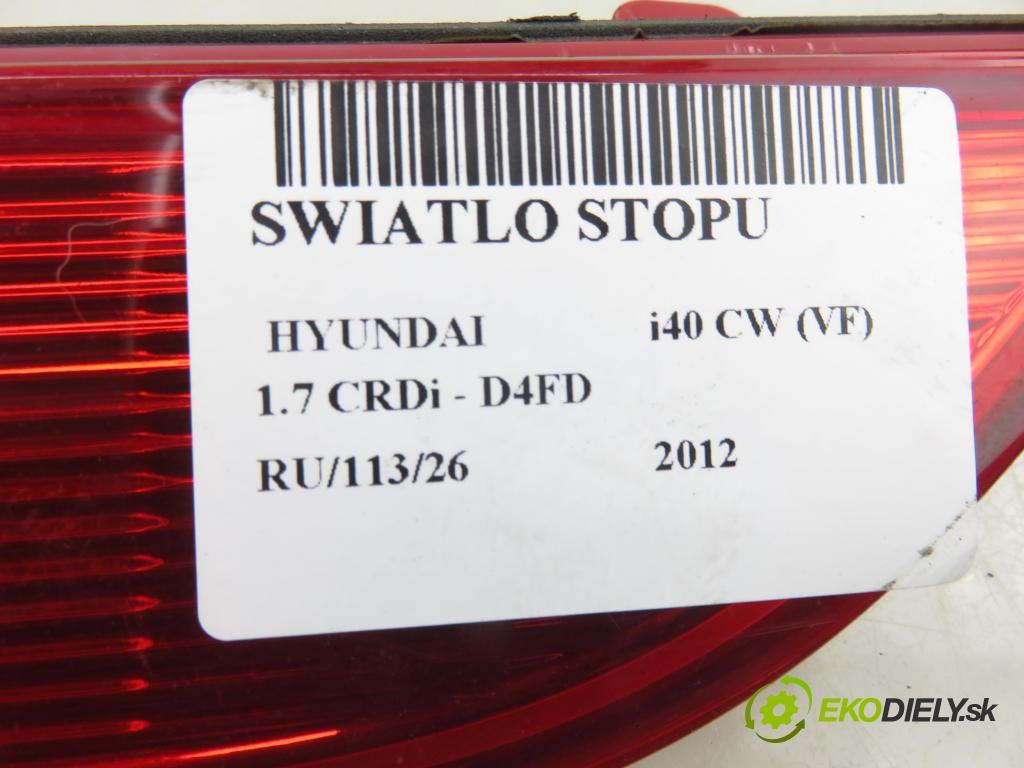 HYUNDAI i40 CW (VF) KOMBI 2012 100,00 1.7 CRDi 136 - D4FD 1685,00 svetlo bŕzd 927003Z000