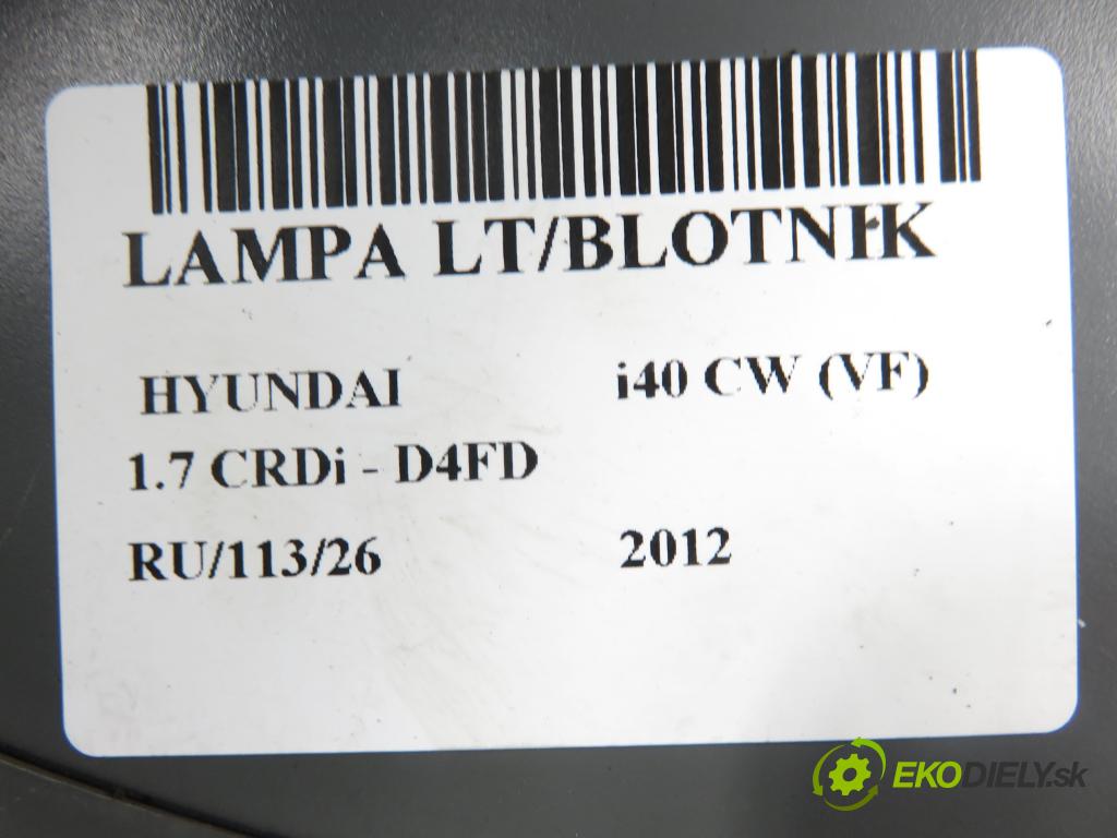 HYUNDAI i40 CW (VF) KOMBI 2012 100,00 1.7 CRDi 136 - D4FD 1685,00 světlo levé zadní 924013Z000