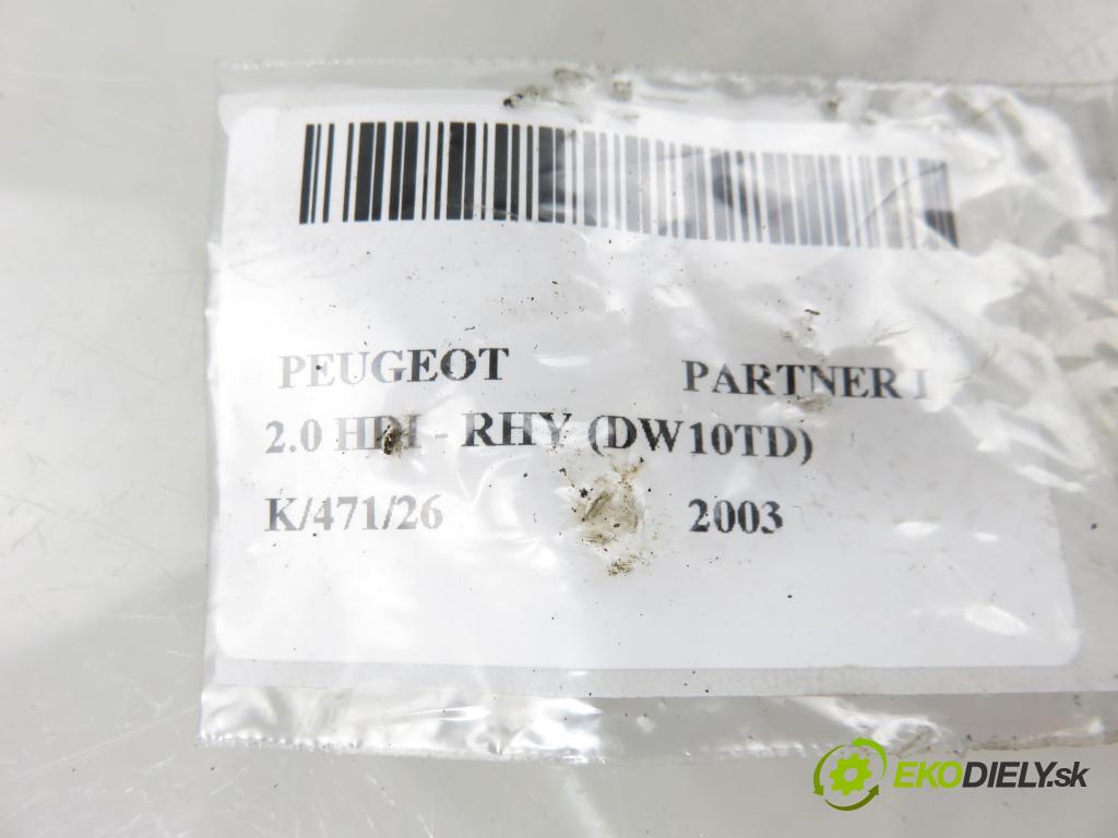 PEUGEOT PARTNER Combispace (5F) KOMBIVAN 2003 66,00 2.0 HDI - RHY (DW10TD) 1997,00 vstřikovač 9636819380 (Vstřikovač paliva)