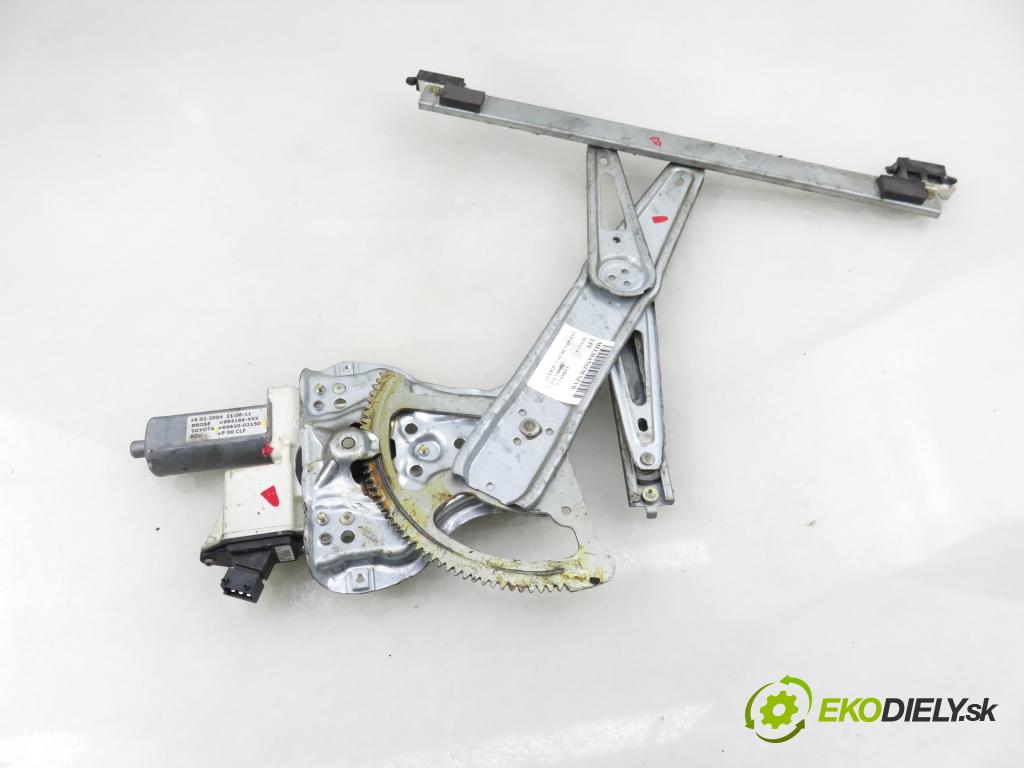 TOYOTA COROLLA kombi (_E12_) KOMBI 2004 66,00 2.0 D-4D (CDE120_) - 1CD-FTV 1995,00 Mechanizmus okien 6982002150