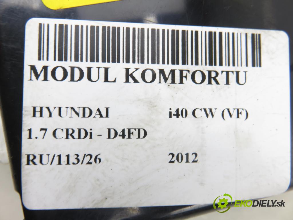 HYUNDAI i40 CW (VF) KOMBI 2012 100,00 1.7 CRDi 136 - D4FD 1685,00 MODUL KEYLESS 954803Z000