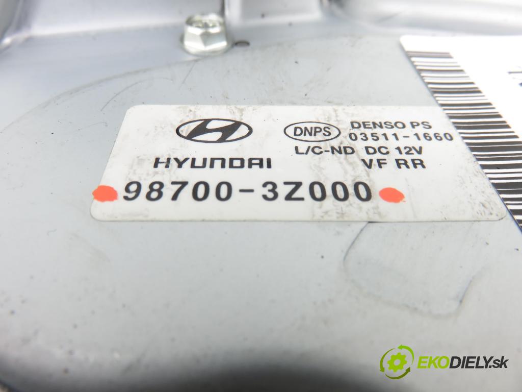 HYUNDAI i40 CW (VF) KOMBI 2012 100,00 1.7 CRDi 136 - D4FD 1685,00 Motorček stierače zadné 987003Z000