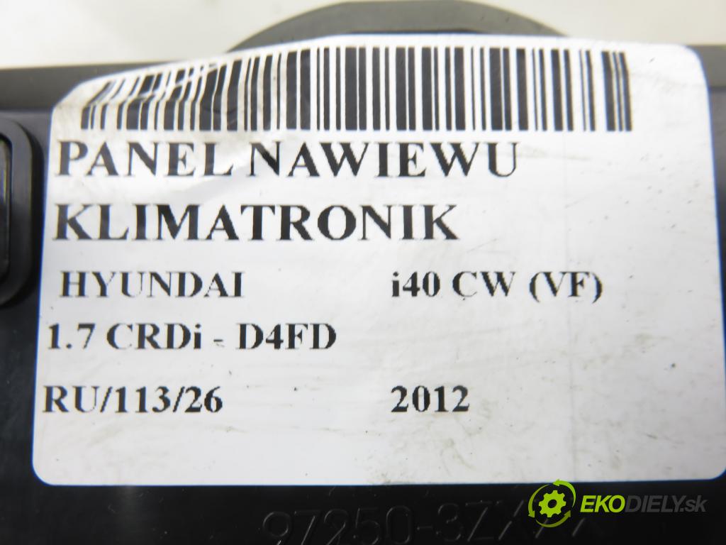 HYUNDAI i40 CW (VF) KOMBI 2012 100,00 1.7 CRDi 136 - D4FD 1685,00 Panel kúrenia KLIMATRONIK 972503Z660