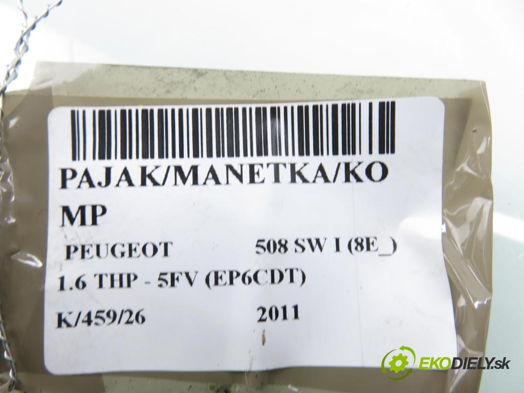 PEUGEOT 508 SW I (8E_) KOMBI 2011 115,00 1.6 THP - 5FV (EP6CDT) 1598,00 páčka/prepínač 96759261XT ; 96674045XT