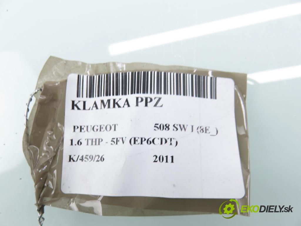 PEUGEOT 508 SW I (8E_) KOMBI 2011 115,00 1.6 THP - 5FV (EP6CDT) 1598,00 Kľučka