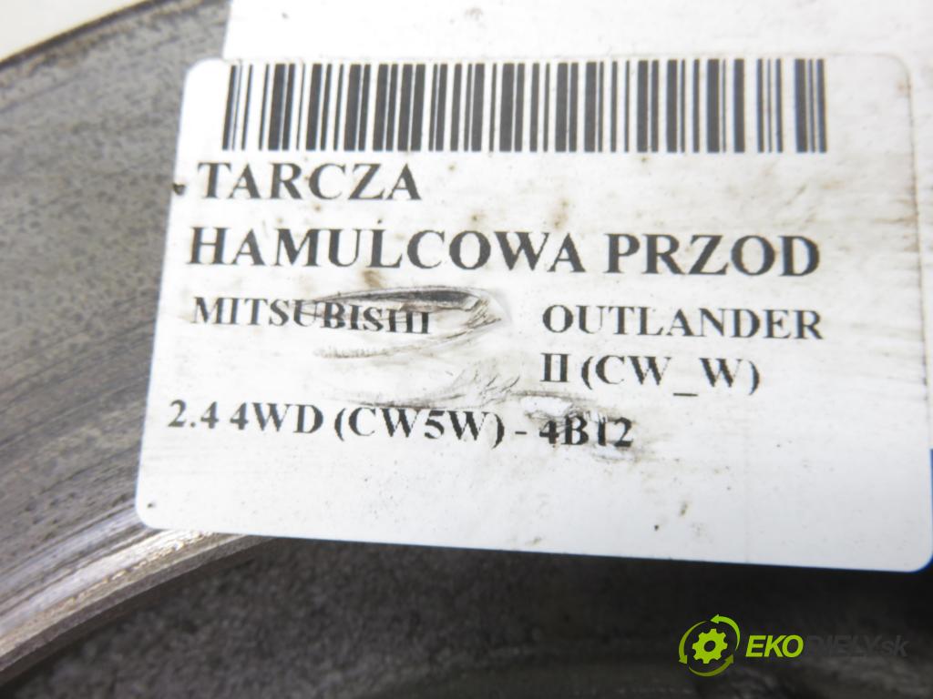 MITSUBISHI OUTLANDER II (CW_W) SUV 2008 125,00 2.4 MIVEC 4WD (CW5W) - 4B12 2360,00 Lamela kotúč brzdová predný