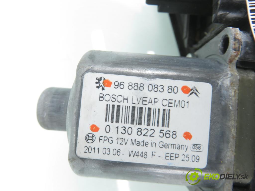 PEUGEOT 508 SW I (8E_) KOMBI 2011 115,00 1.6 THP - 5FV (EP6CDT) 1598,00 mechanismus oken PTE 0130822568 ; 9688808380