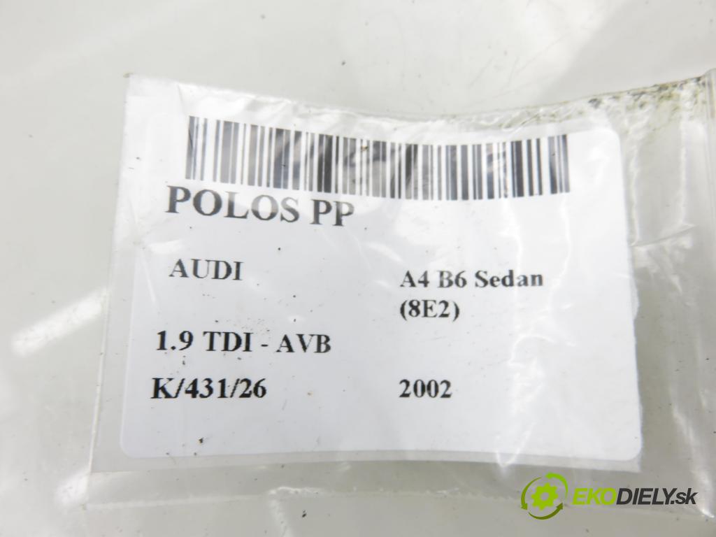 AUDI A4 (8E2, B6) SEDAN 2002 74,00 1.9 TDI PD 101 - AVB 1896,00 poloos PP 8E0407272S