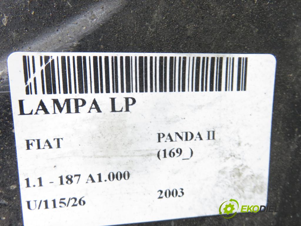 FIAT PANDA (169_) HB 2003 40,00 1.1 54 - 187 A1.000 1108,00 Svetlo LP 