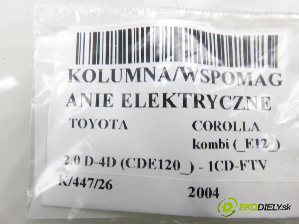 TOYOTA COROLLA kombi (_E12_) KOMBI 2004 66,00 2.0 D-4D (CDE120_) - 1CD-FTV 1995,00 serv/podporovanie elektrické 4520002180 ; 8965002090