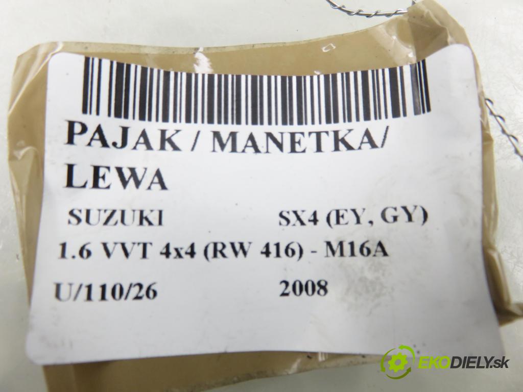 SUZUKI SX4 (EY, GY) CROSSOVER 2008 79,00 1.6 VVT 4x4 (RW 416) 107 - M16A 1586,00 / páčka ľavá strana 173744
