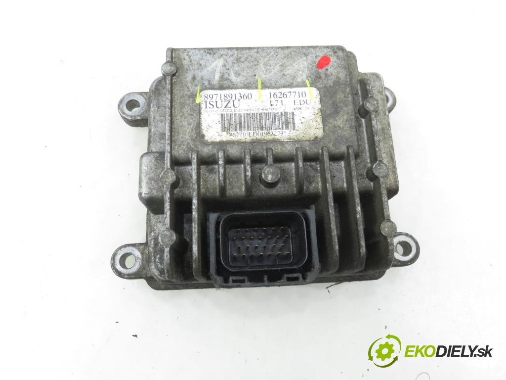 OPEL ASTRA G liftback (T98) HB 2003 55,00 1.7 DTI 16V - Y 17 DT 1686,00 Riadiaca jednotka pumpy 8971891360 ; 16267710