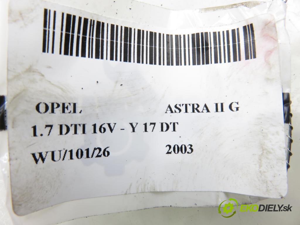 OPEL ASTRA G liftback (T98) HB 2003 55,00 1.7 DTI 16V - Y 17 DT 1686,00 Riadiaca jednotka pumpy 8971891360 ; 16267710