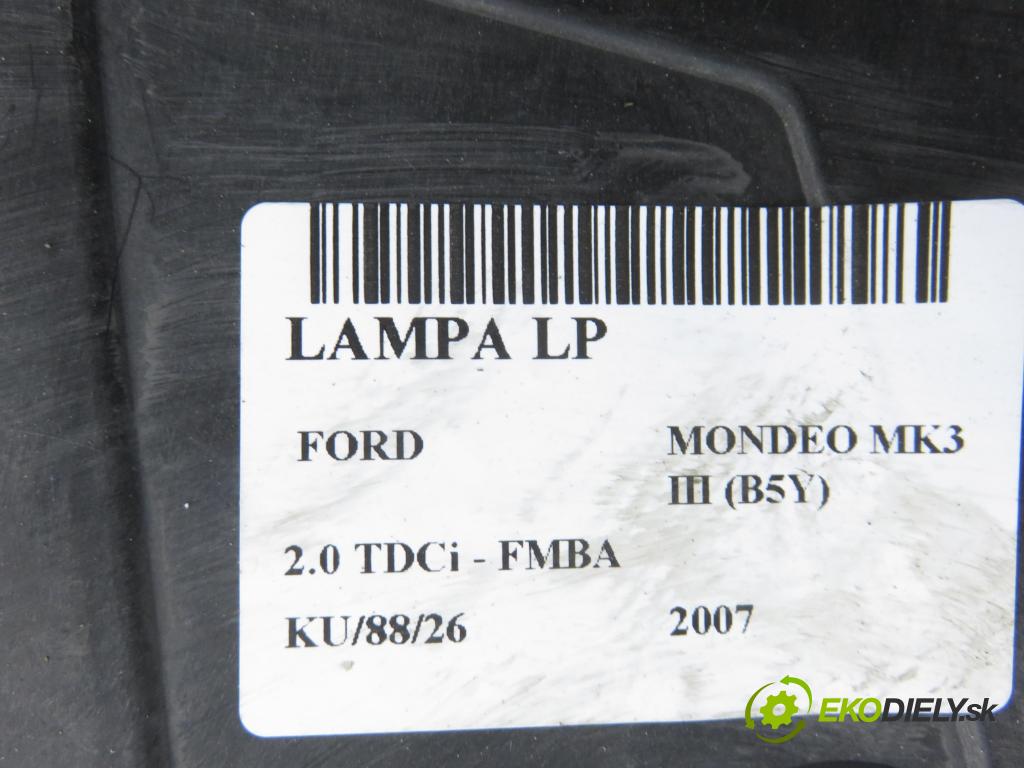FORD MONDEO III (B5Y) LIFTBACK 2007 96,00 2.0 TDCi - FMBA 1998,00 světlo LP 1S7113006UF