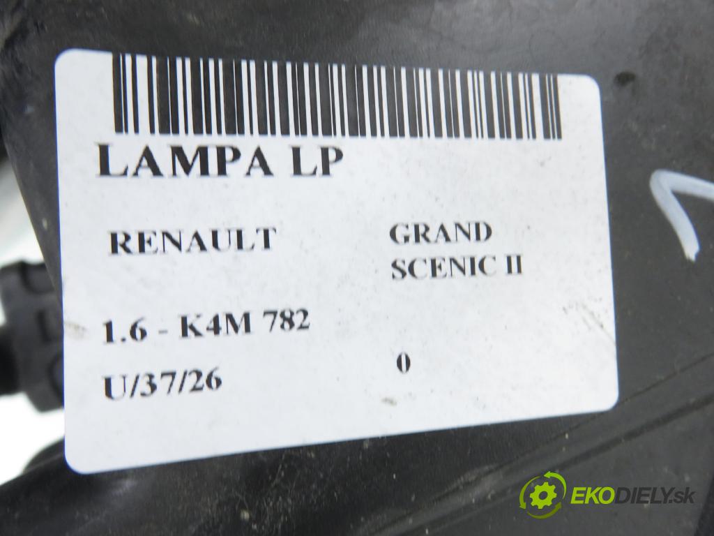 RENAULT GRAND SCENIC II (JM0/1_) VAN 2005 83,00 1.6 - K4M 782 1598,00 Svetlo LP 
