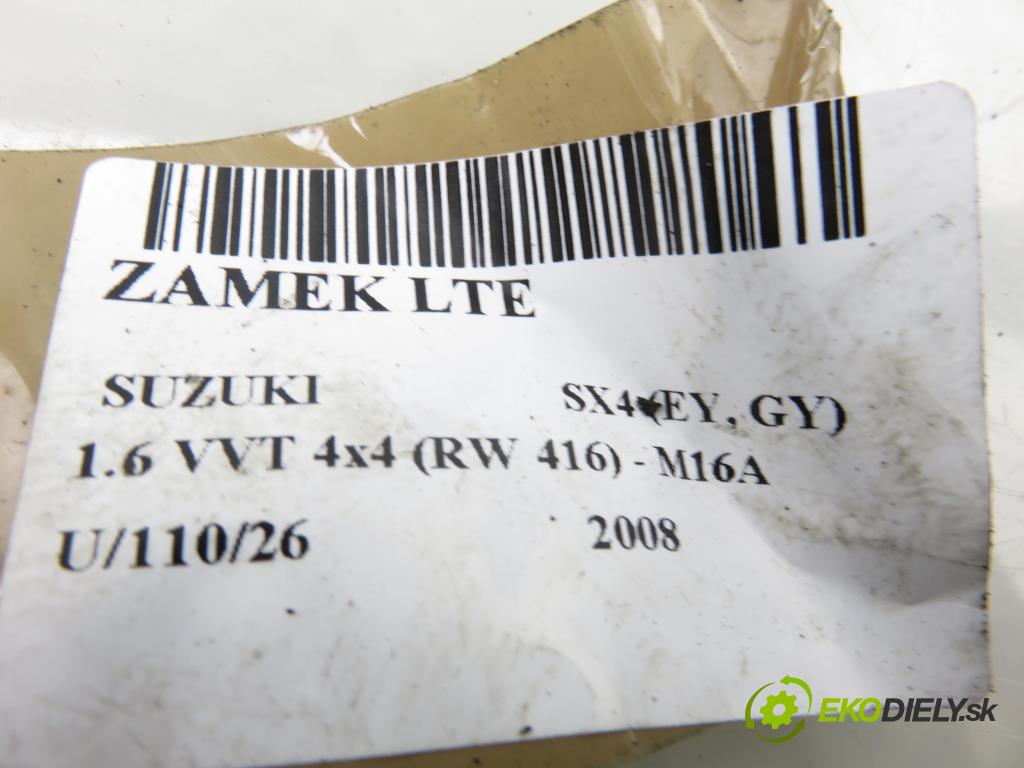 SUZUKI SX4 (EY, GY) CROSSOVER 2008 79,00 1.6 VVT 4x4 (RW 416) 107 - M16A 1586,00 zámok 8230279J20