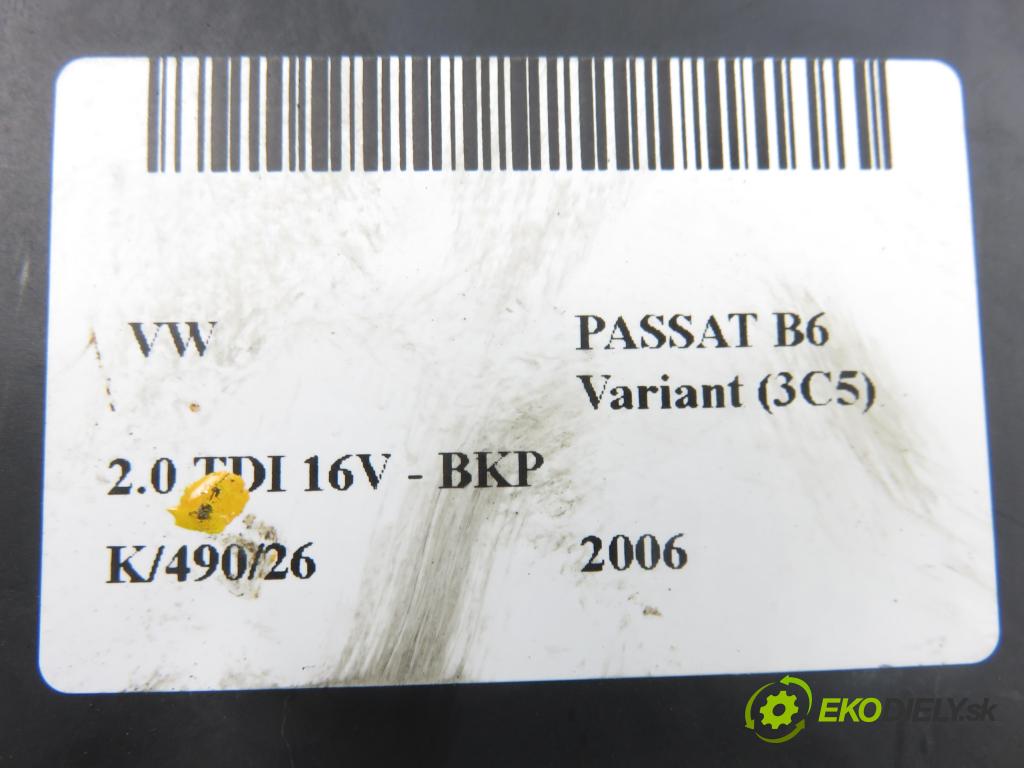 VW PASSAT B6 Variant (3C5) KOMBI 2006 103,00 2.0 TDI 16V - BKP 1968,00 MODUL 3C0919283C