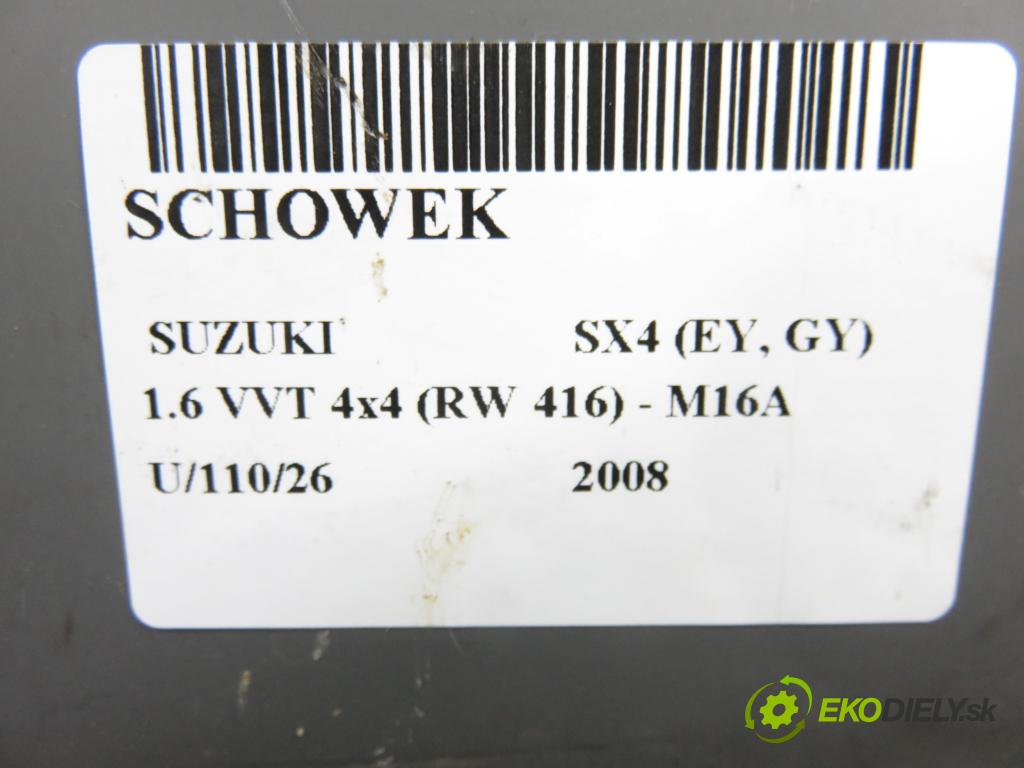 SUZUKI SX4 (EY, GY) CROSSOVER 2008 79,00 1.6 VVT 4x4 (RW 416) 107 - M16A 1586,00 přihrádka kastlík 7341179J1