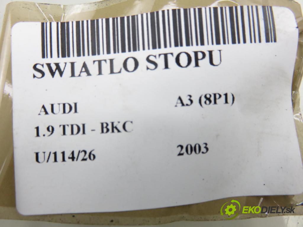 AUDI A3 (8P1) HB 2003 77,00 1.9 TDI PD 105 - BKC 1896,00 svetlo bŕzd 8P0945097